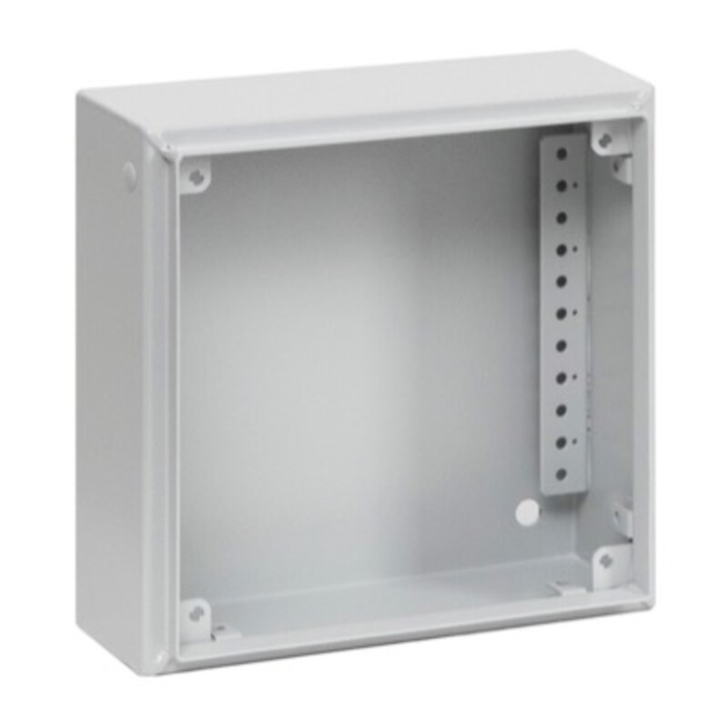 NSYSBM20208 Schneider PanelSeT SBM Mild Steel 200H x 200W x 80mmD Terminal Box IP66