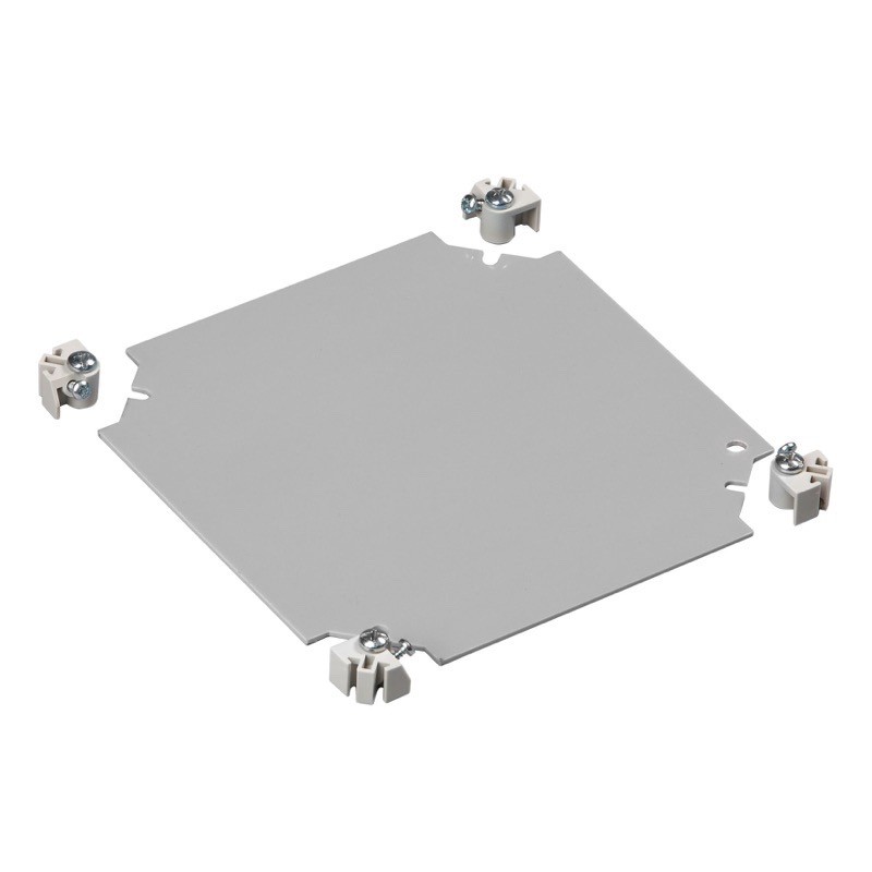 OFP36A Ensto Cubo O Fixed Aluminium Plate for O/C/W 286H x 586mmW