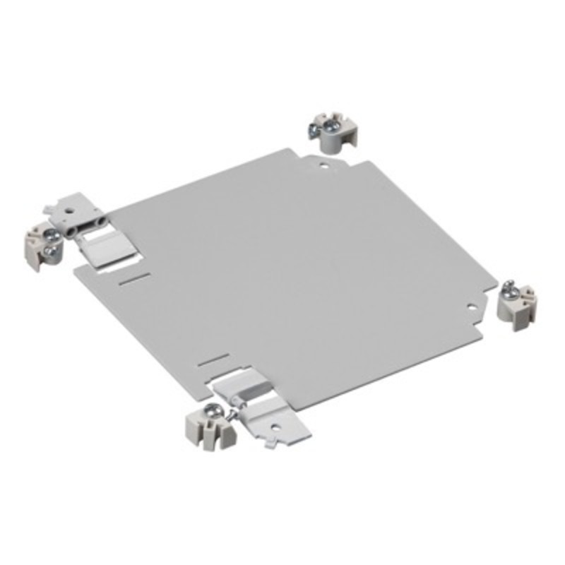 OHFP46A Ensto Cubo O Hinged Aluminium Plate for O/C/W 386H x 586mmW