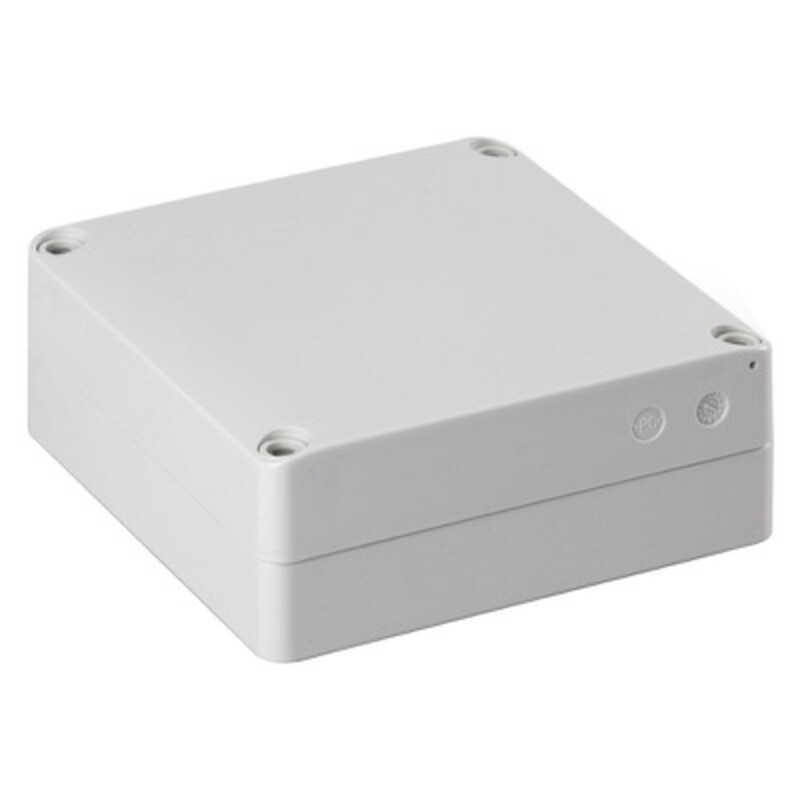 SPCP131305LG Ensto Cubo S Polycarbonate 125 x 125 x 50mmD Enclosure IP66/67