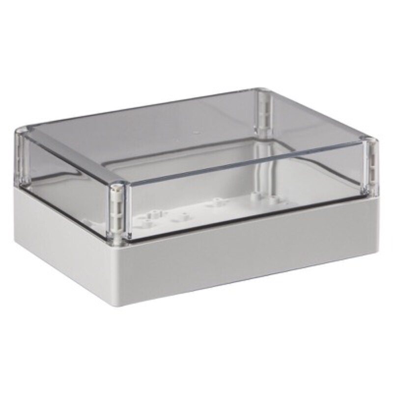 SABP182510T Ensto Cubo S ABS 175 x 250 x 100mmD Enclosure Clear Lid IP66/67
