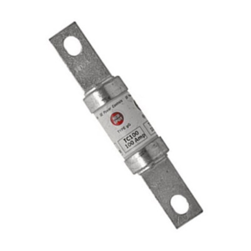 TC100 Eaton Bussmann TC 100A gG Red Spot Fuse BS88 B1 Centre Bolt Fixing 137mm Overall Length 111mm Fixing Centres 660VAC Rated